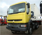 Седельный тягач  Renault  Kerax 350.34 (6x4) Год — 2009 Пробег- 25 км